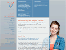 Tablet Screenshot of forum-berufsbildung.ch